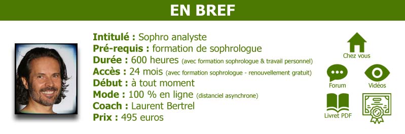 Formation sophro analyste